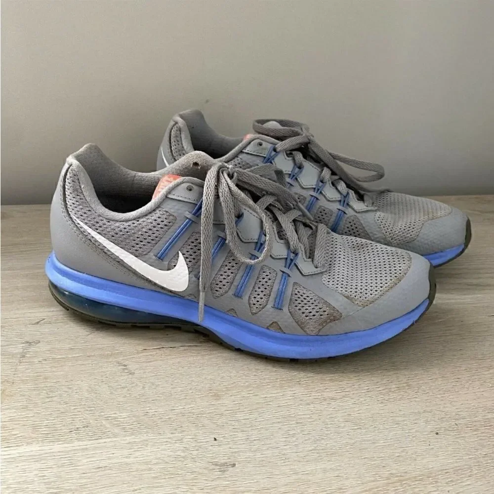 Nike Air Max Dynasty Running Shoes 816748-004 Gray Lavender Womens 8.5